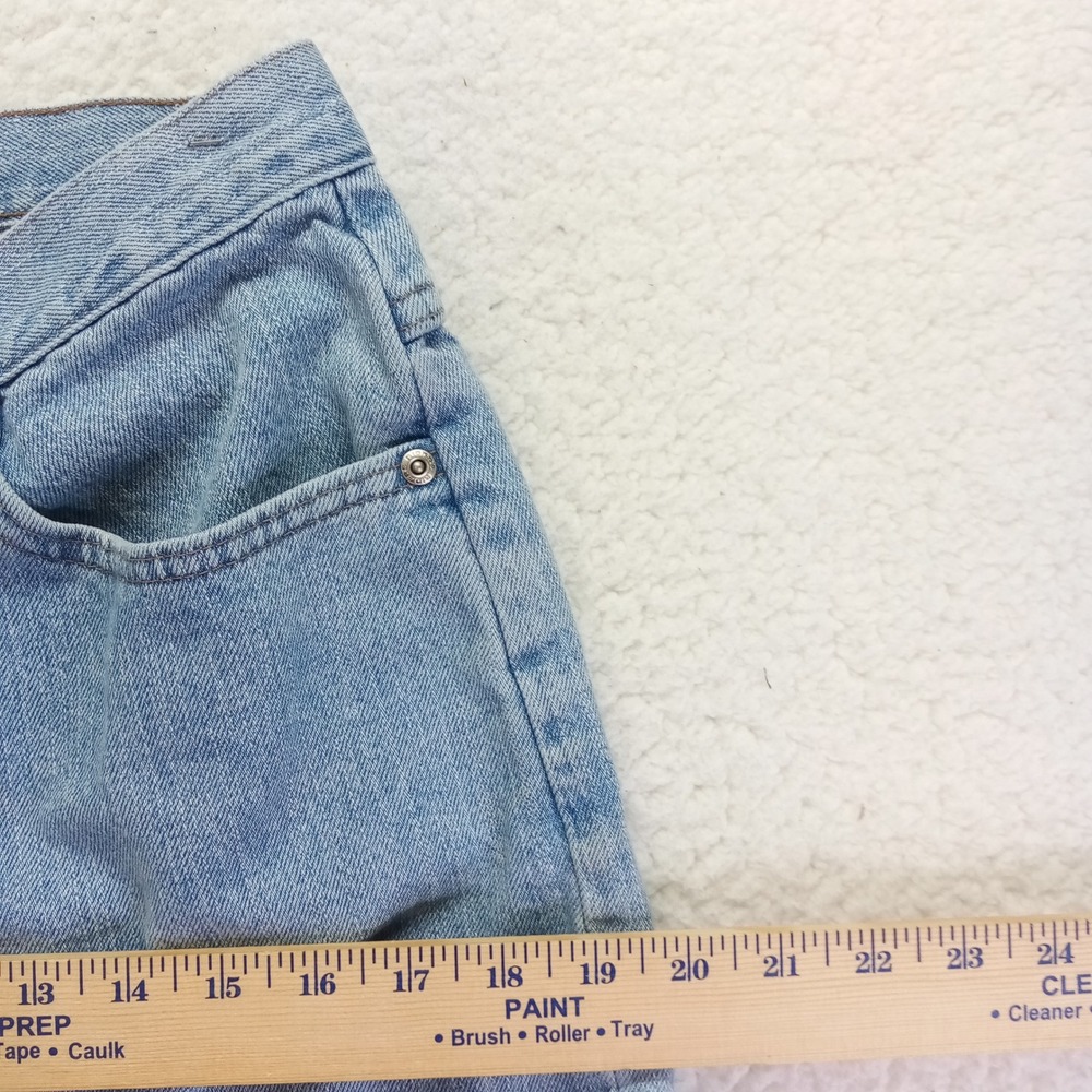 Lee Denim Riders Light Wash High Waisted Straight Leg Jeans 10M 130208D Blue - Picture 6 of 10